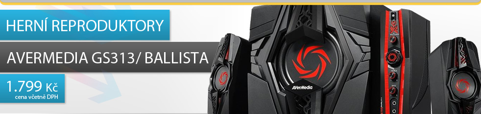 # Herní reproduktory Avermedia Ballista Duality # Herní reproduktory Avermedia Ballista Duality